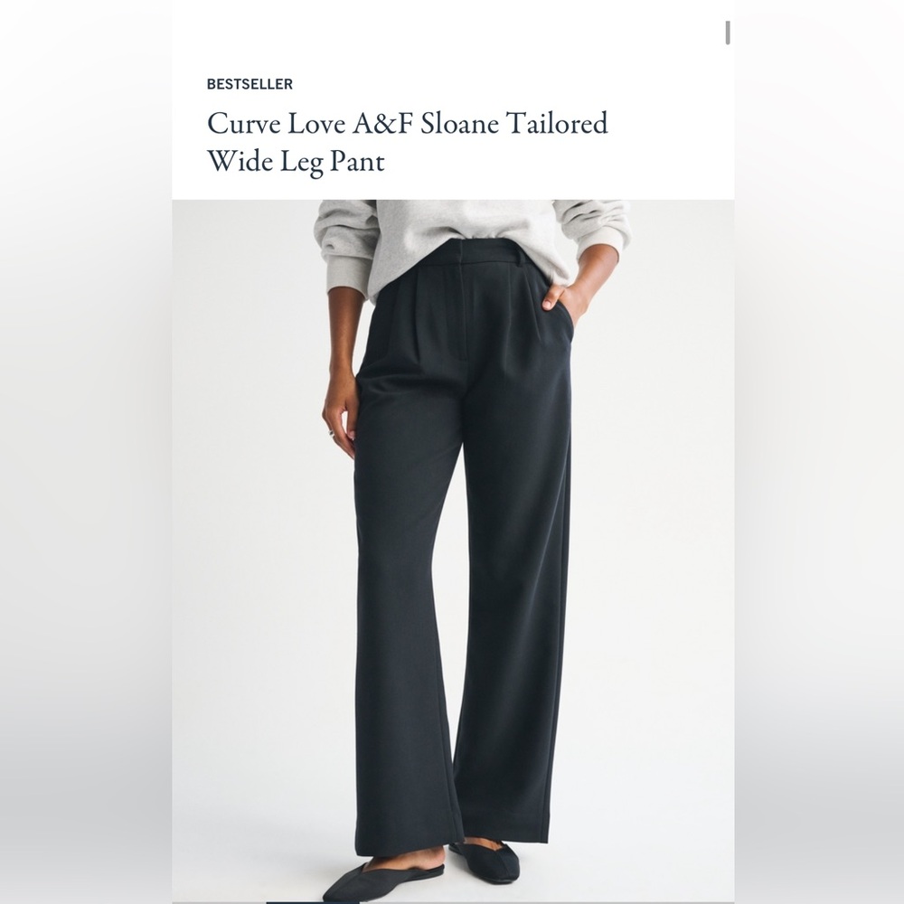 A&F Curve Love Sloane Pants